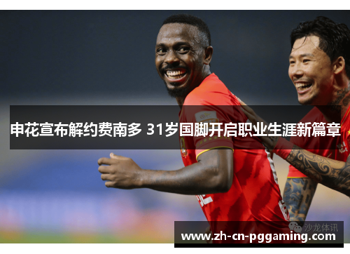 申花宣布解约费南多 31岁国脚开启职业生涯新篇章