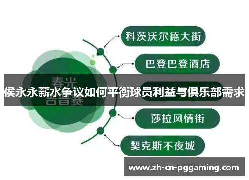 侯永永薪水争议如何平衡球员利益与俱乐部需求